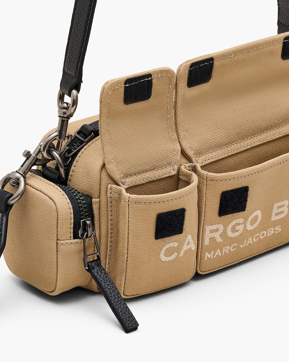The Cargo Canvas Shoulder Bag - Camel