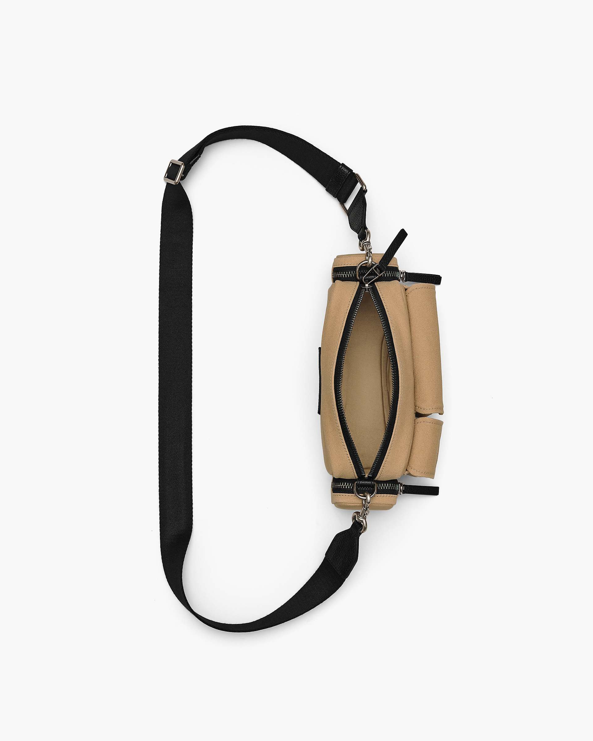 The Cargo Canvas Shoulder Bag - Camel