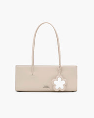 The Glam Mirror Satchel - Cotton White