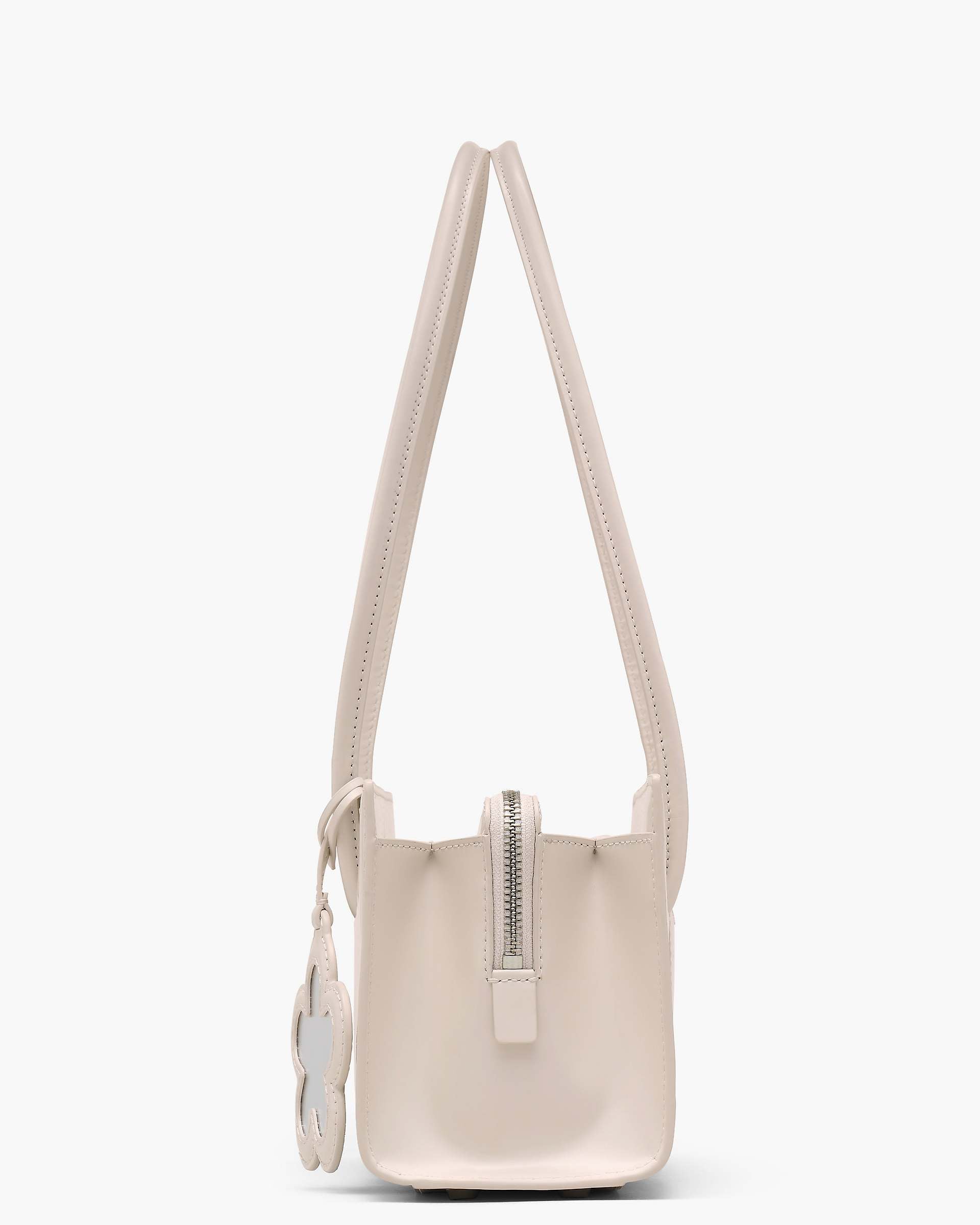 The Glam Mirror Satchel - Cotton White