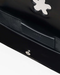 The Glam Mirror Shoulder Bag - Black