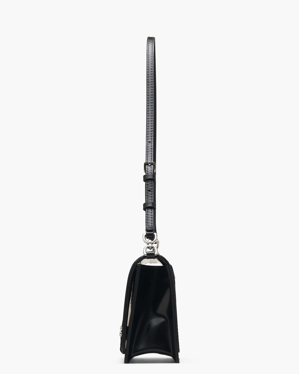 The Glam Mirror Shoulder Bag - Black