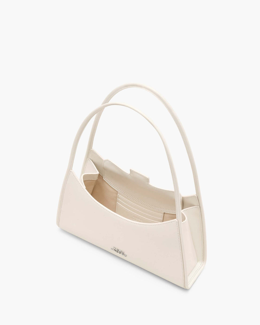 The Claw Clip Shoulder Bag - Cotton White