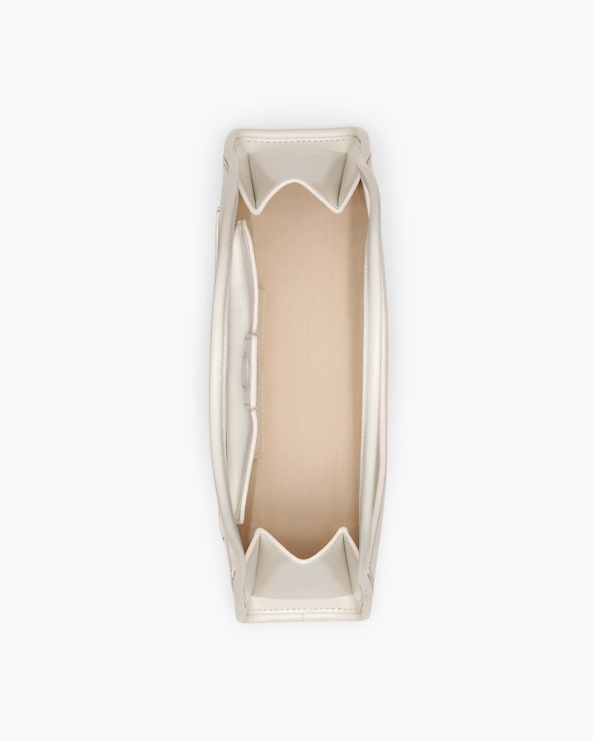 The Claw Clip Shoulder Bag - Cotton White