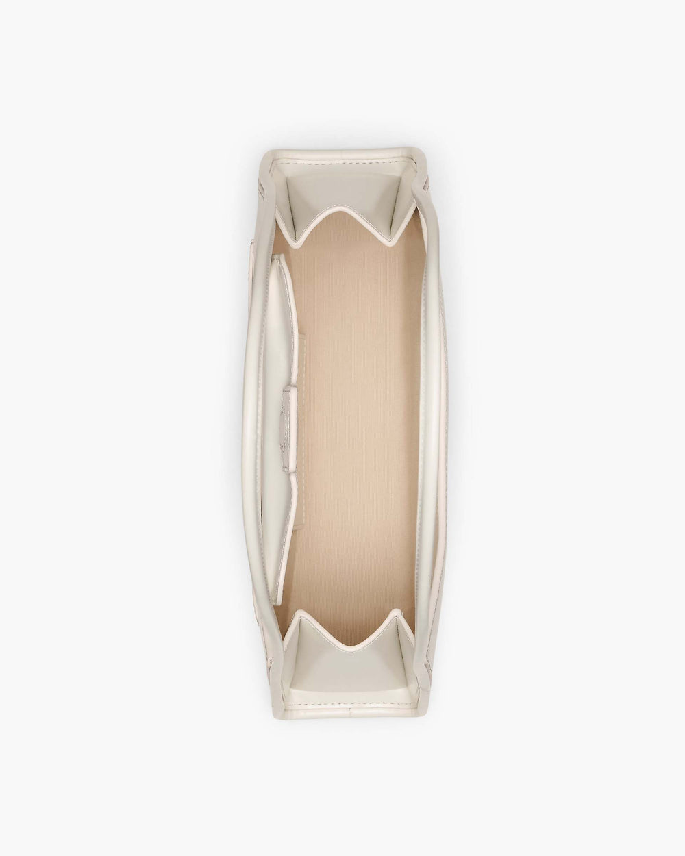The Claw Clip Shoulder Bag - Cotton White