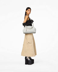 Re-Edition Quilted Leather Stam Bag - Cloud White