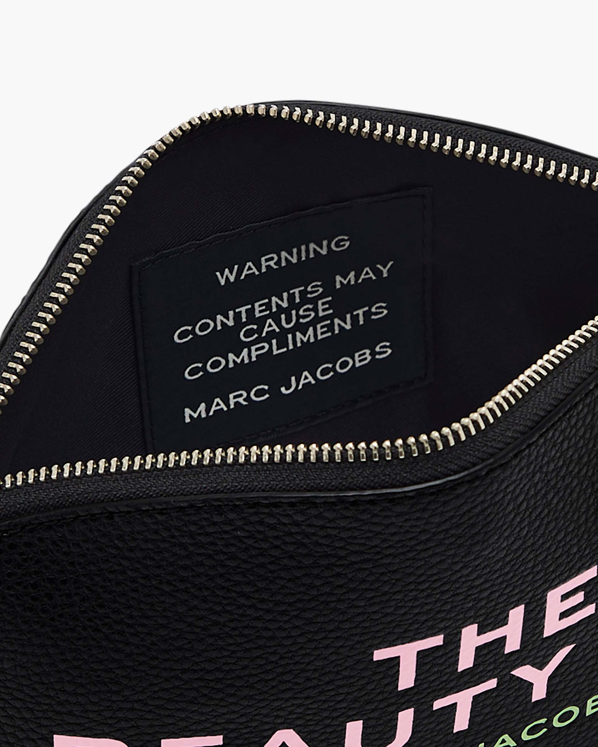 The Sticker Patch Beauty Bag - Black Multi
