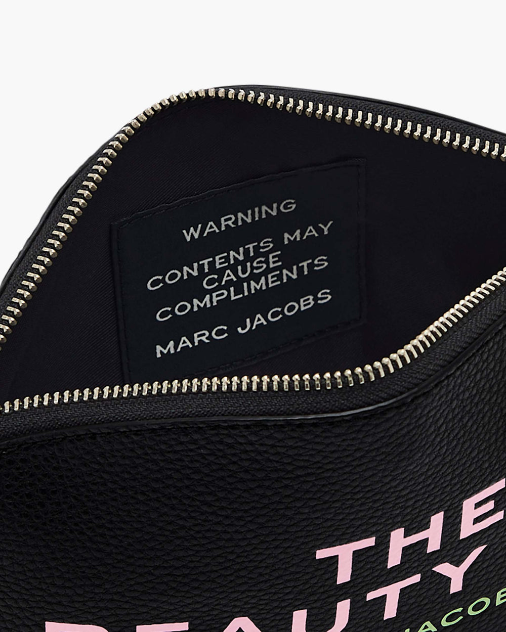 The Sticker Patch Beauty Bag - Black Multi