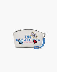 The Sticker Patch Beauty Bag - White Multi