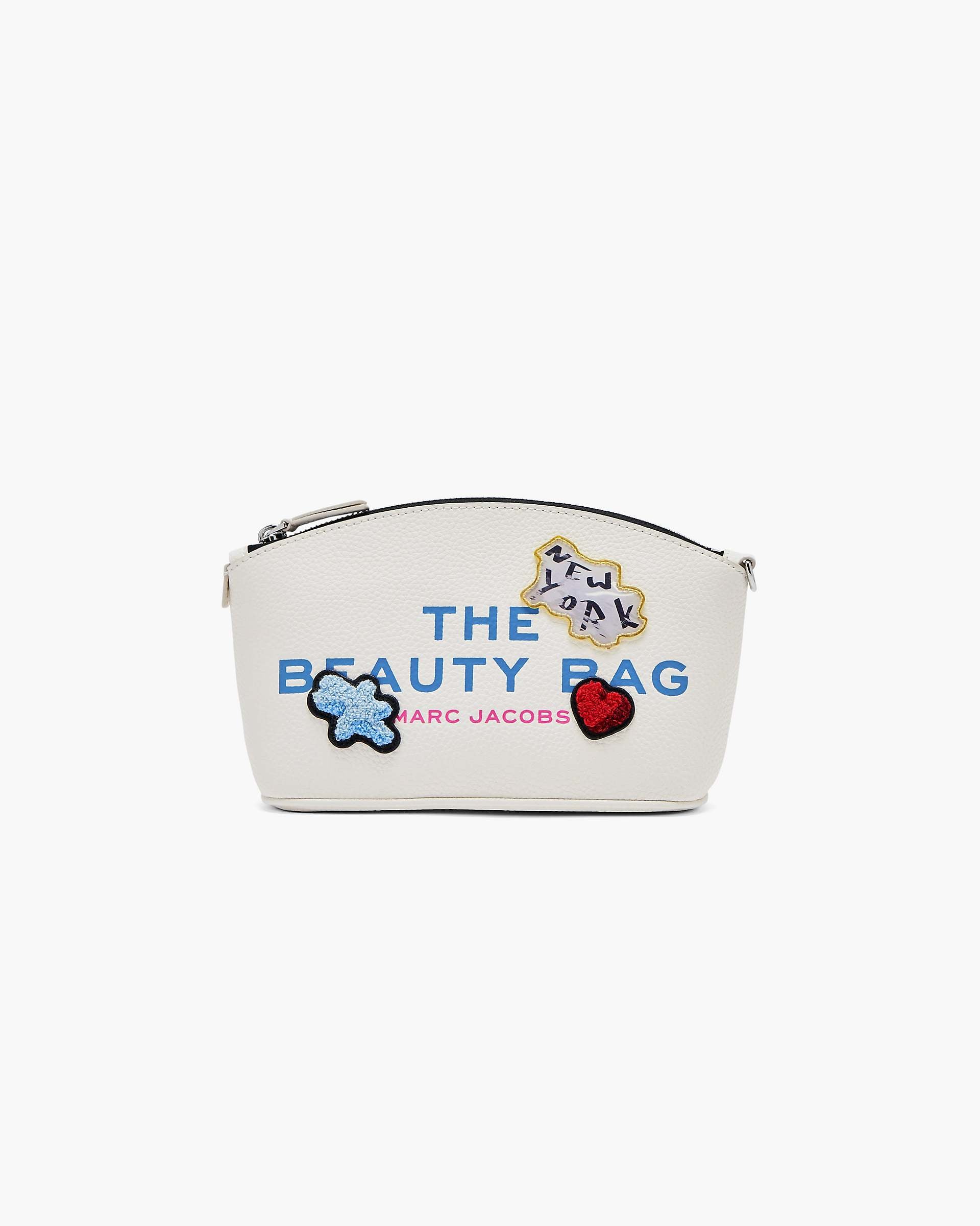 The Sticker Patch Beauty Bag - White Multi