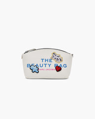 The Sticker Patch Beauty Bag - White Multi