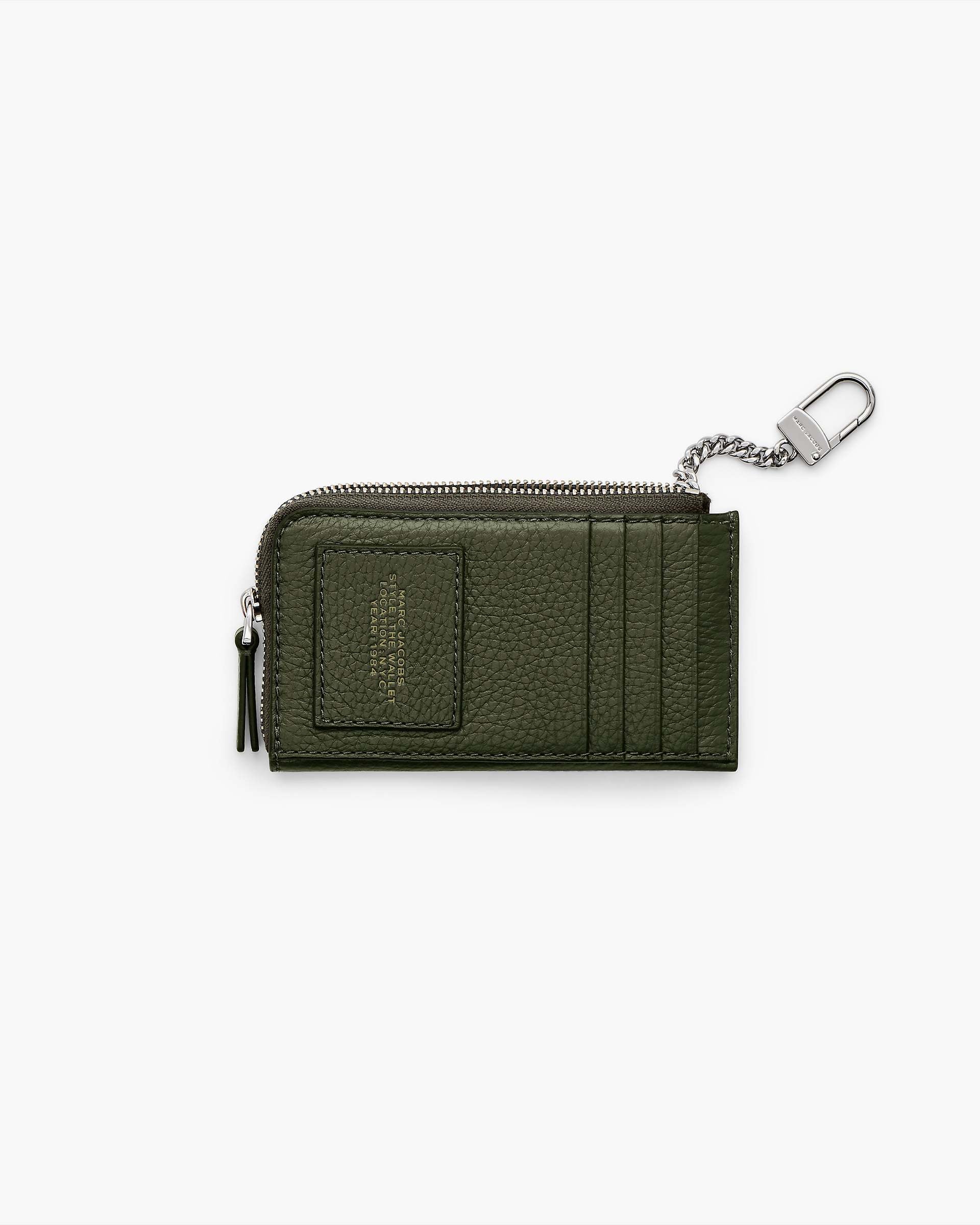 The Leather Top Zip Multi Wallet - Forest|Forest