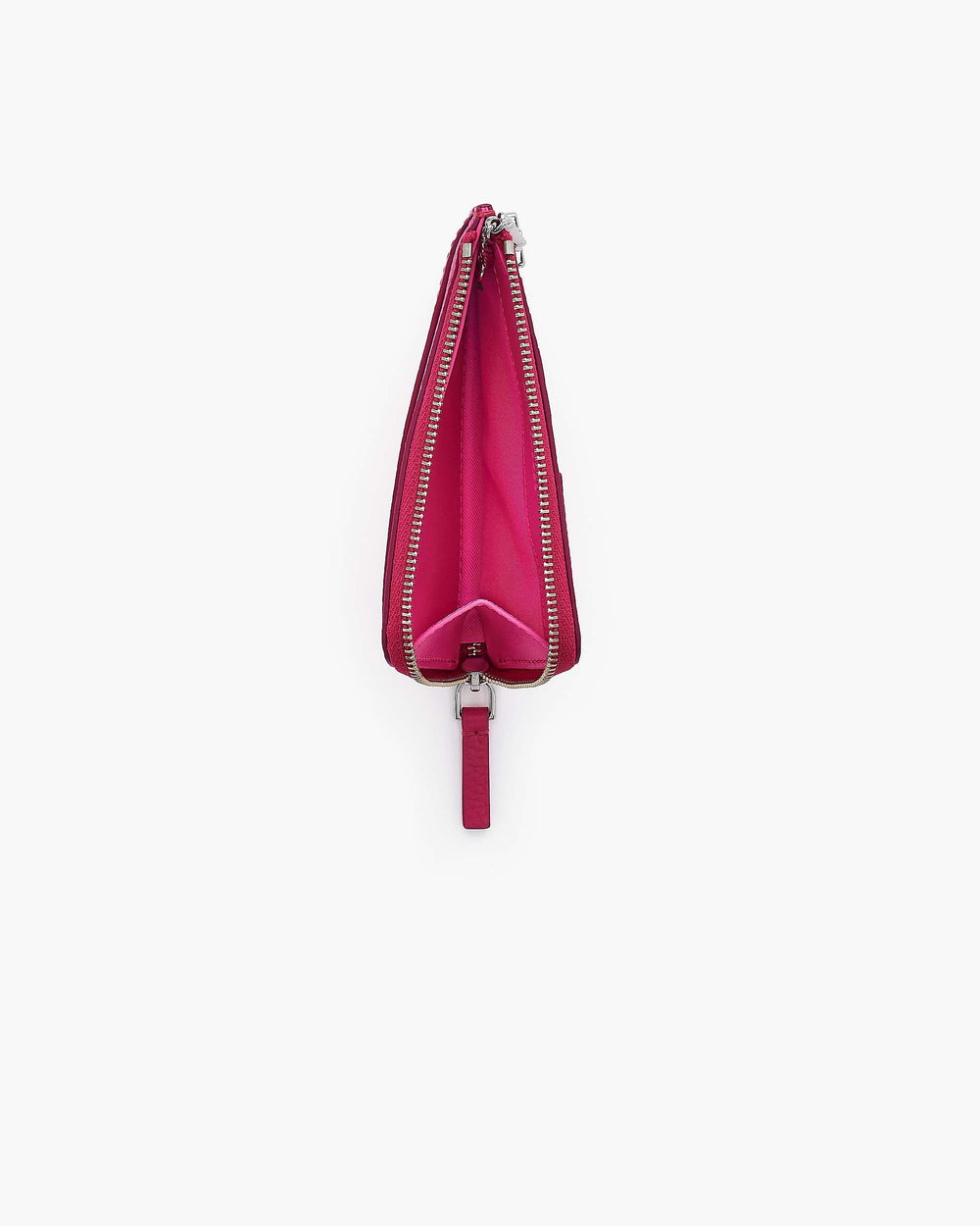 The Leather Top Zip Multi Wallet - Raspberry Pink|Raspberry Pink