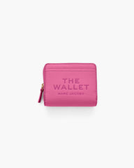 The Leather Mini Compact Wallet - Bow Pink|Bow Pink