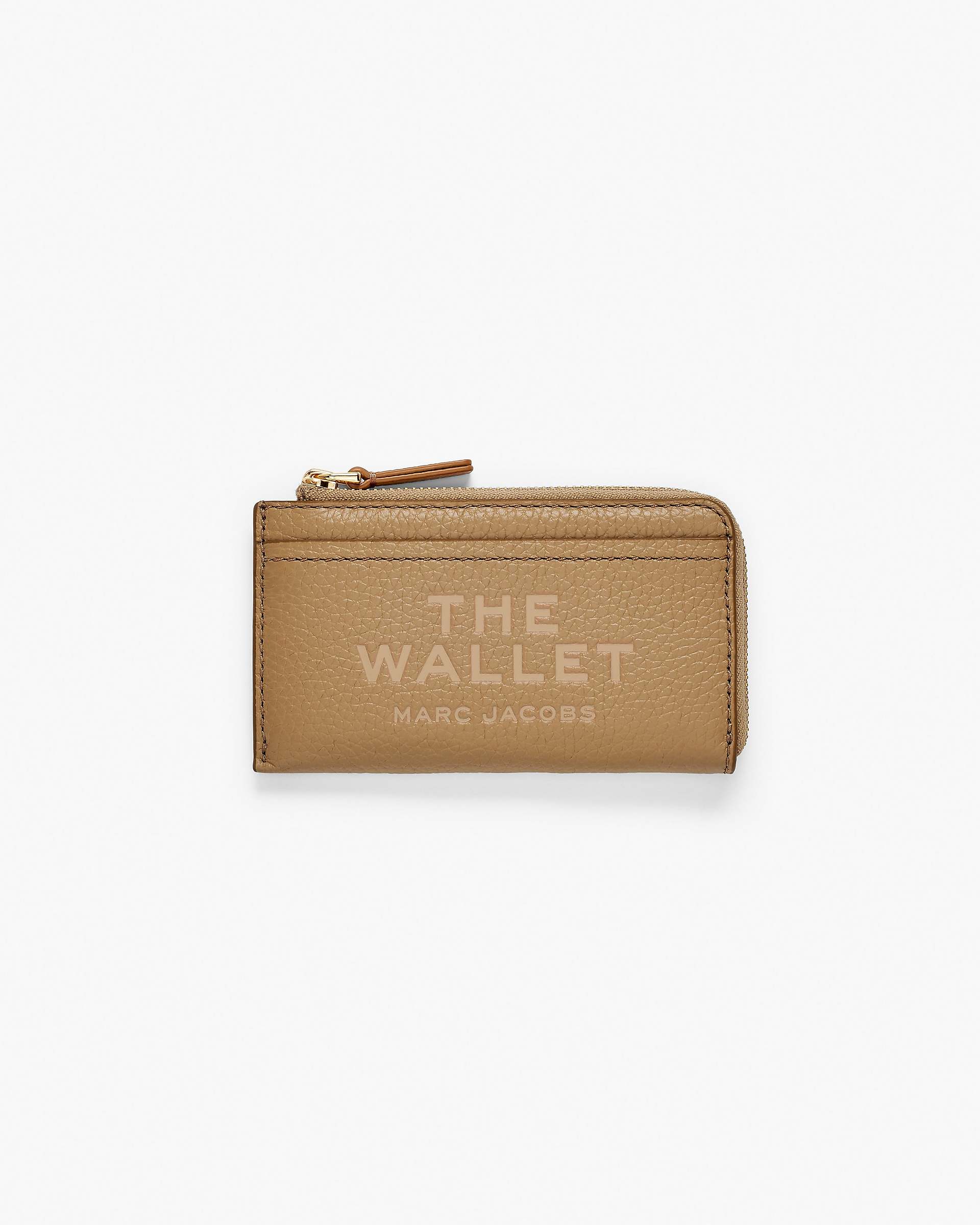 The Leather Top Zip Multi Wallet - Camel|Camel