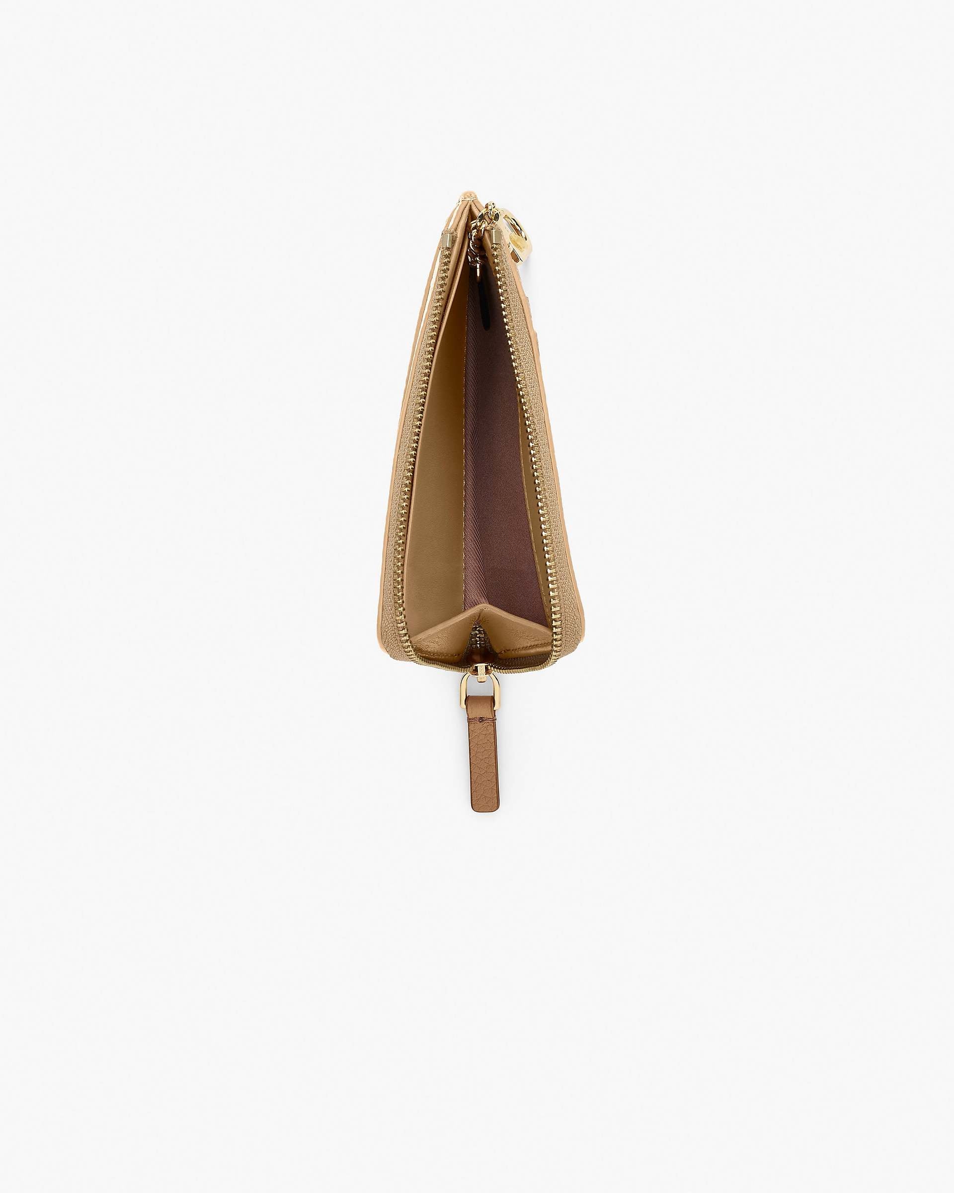 The Leather Top Zip Multi Wallet - Camel|Camel