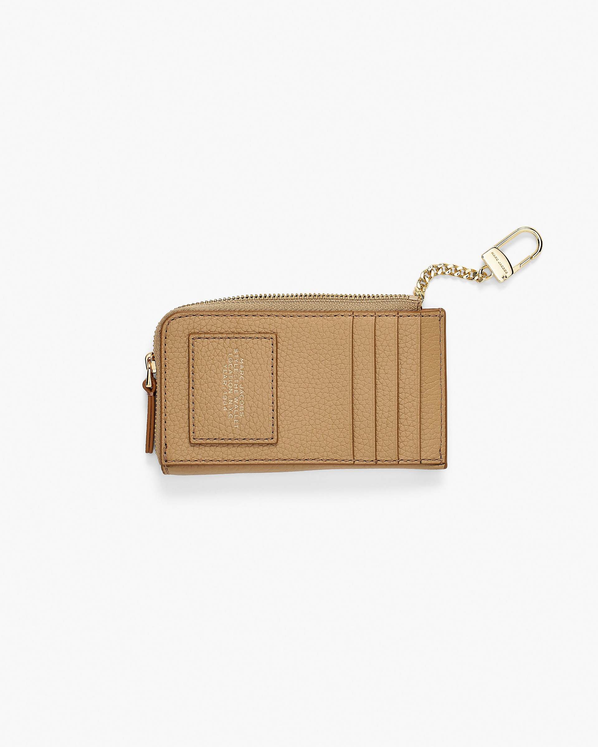 The Leather Top Zip Multi Wallet - Camel|Camel