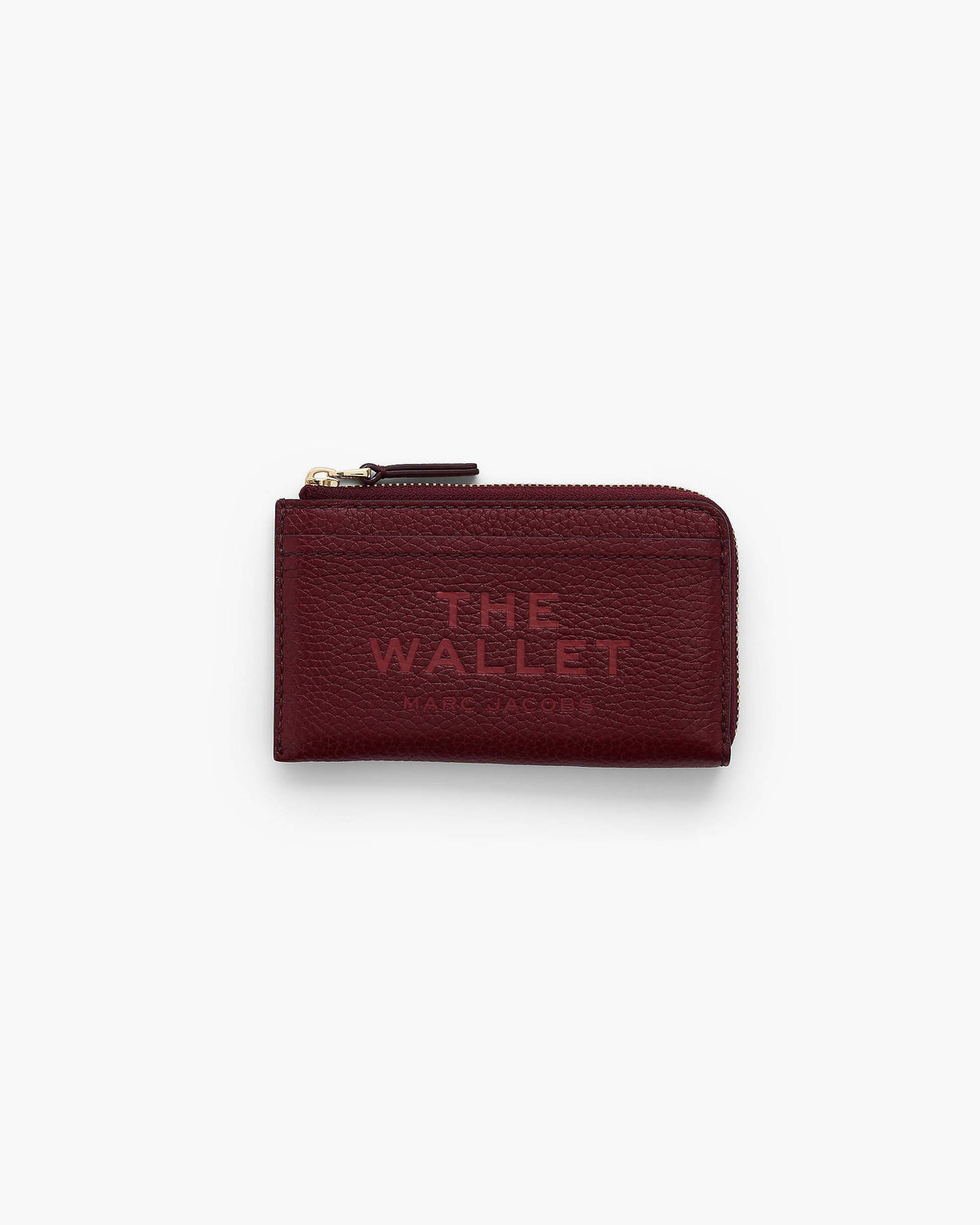 The Leather Top Zip Multi Wallet - Cherry|Cherry