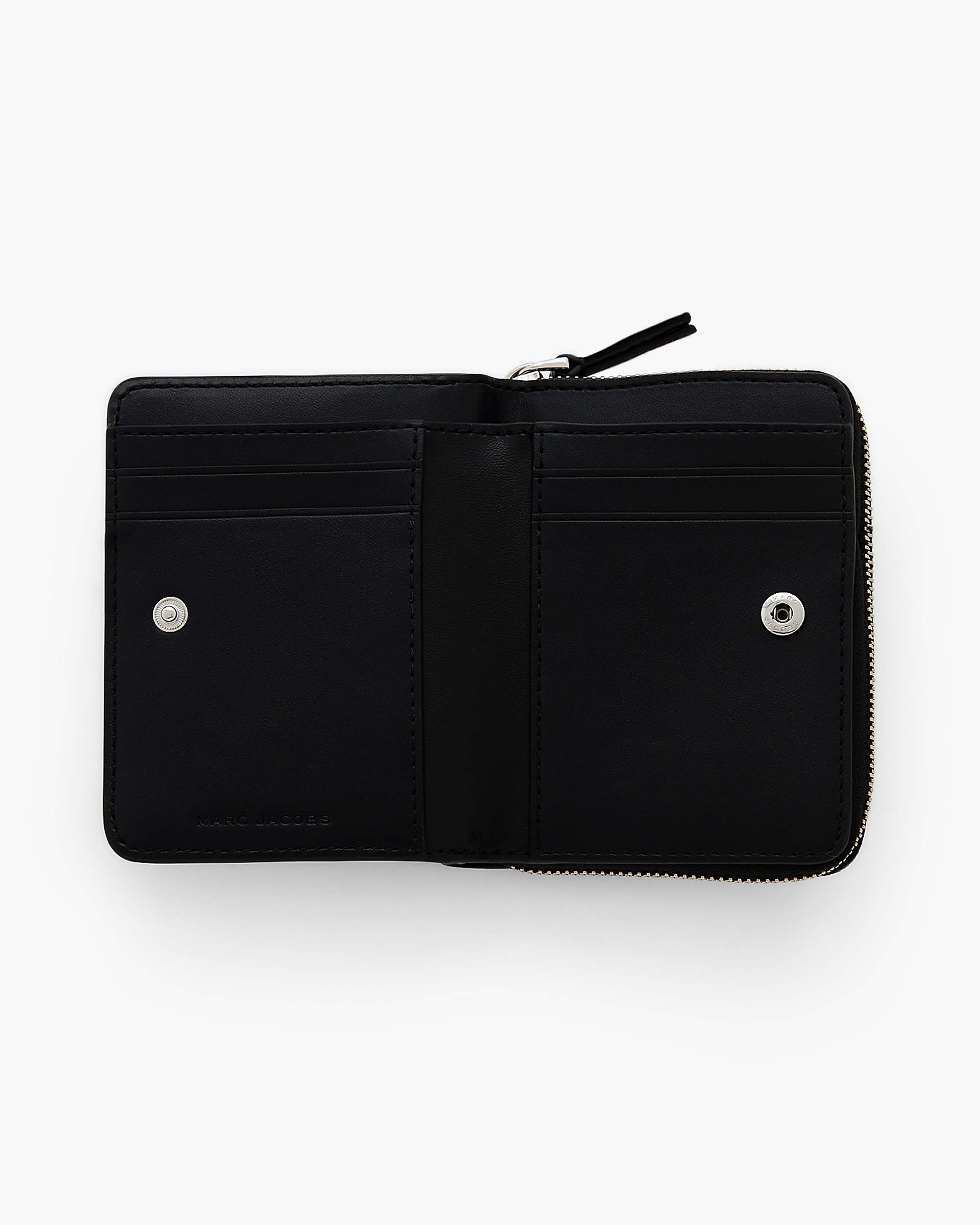 The Sticker Patch Mini Compact Wallet - Black Multi