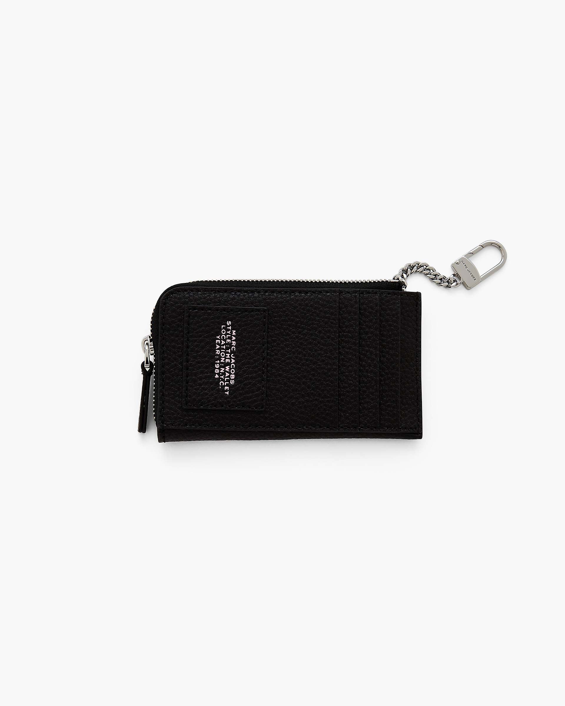 The Sticker Patch Top Zip Multi Wallet - Black Multi