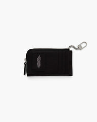 The Sticker Patch Top Zip Multi Wallet - Black Multi