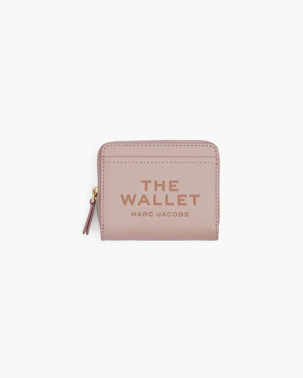 The Leather Mini Compact Wallet - Rose|Rose