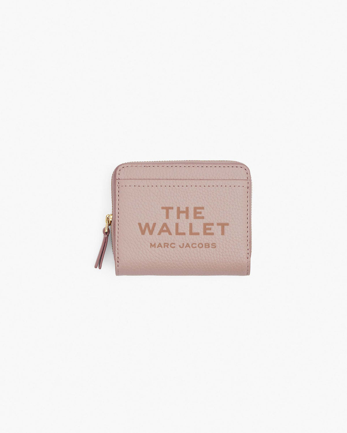 The Leather Mini Compact Wallet - Rose|Rose