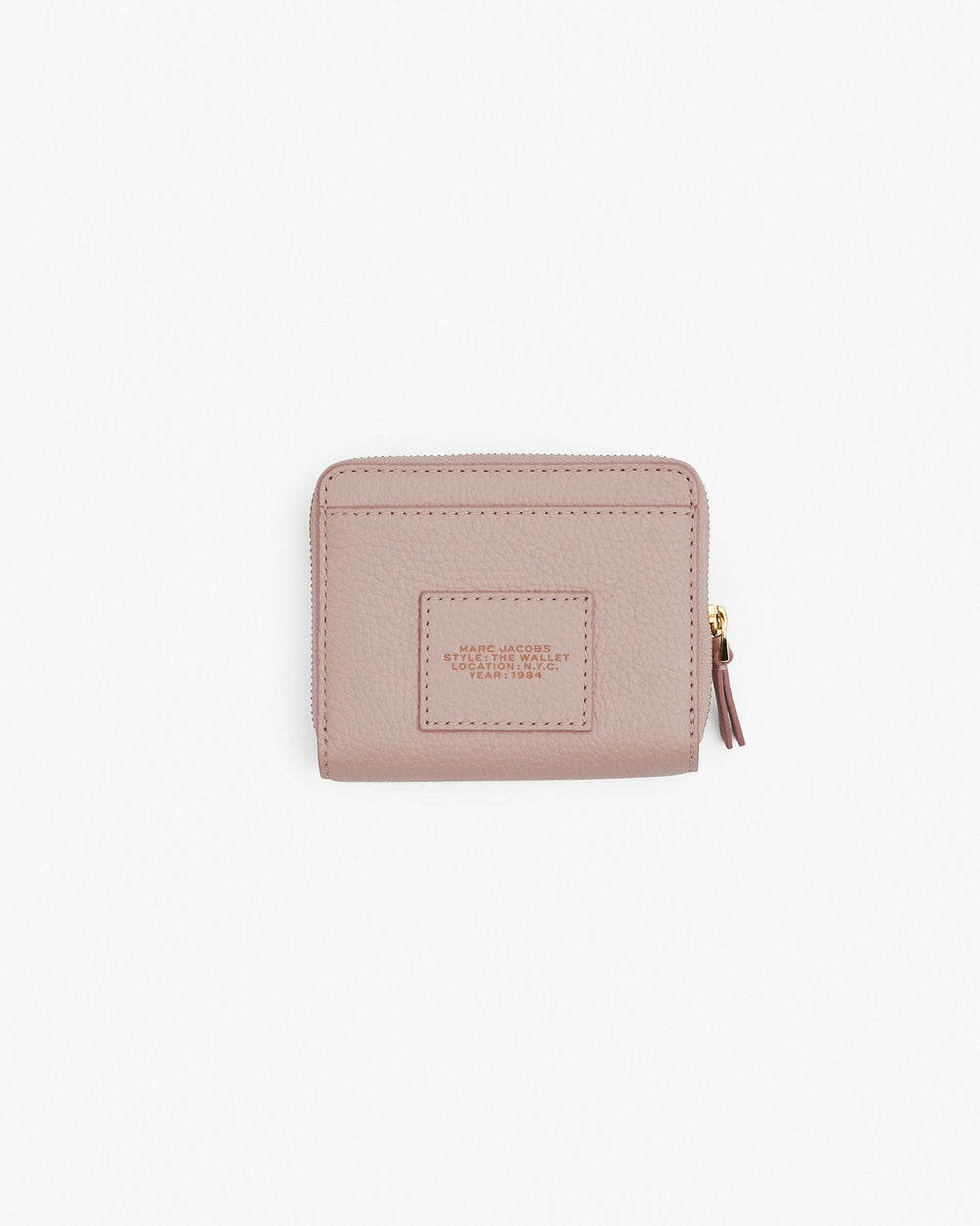 The Leather Mini Compact Wallet - Rose|Rose