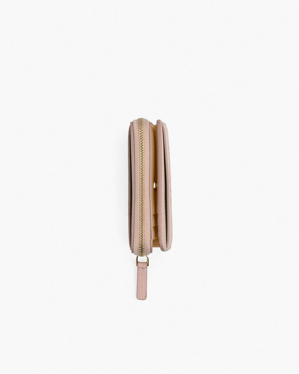 The Leather Mini Compact Wallet - Rose|Rose