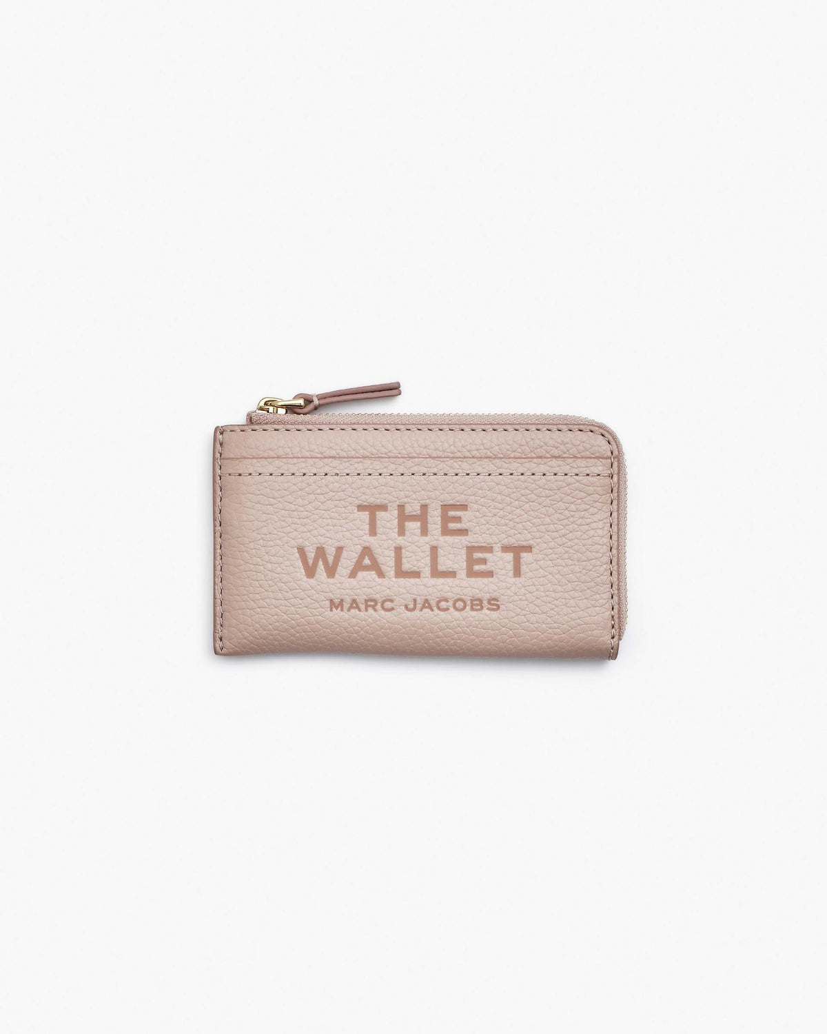 The Leather Top Zip Multi Wallet - Rose|Rose