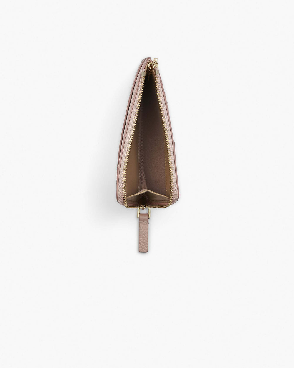 The Leather Top Zip Multi Wallet - Rose|Rose