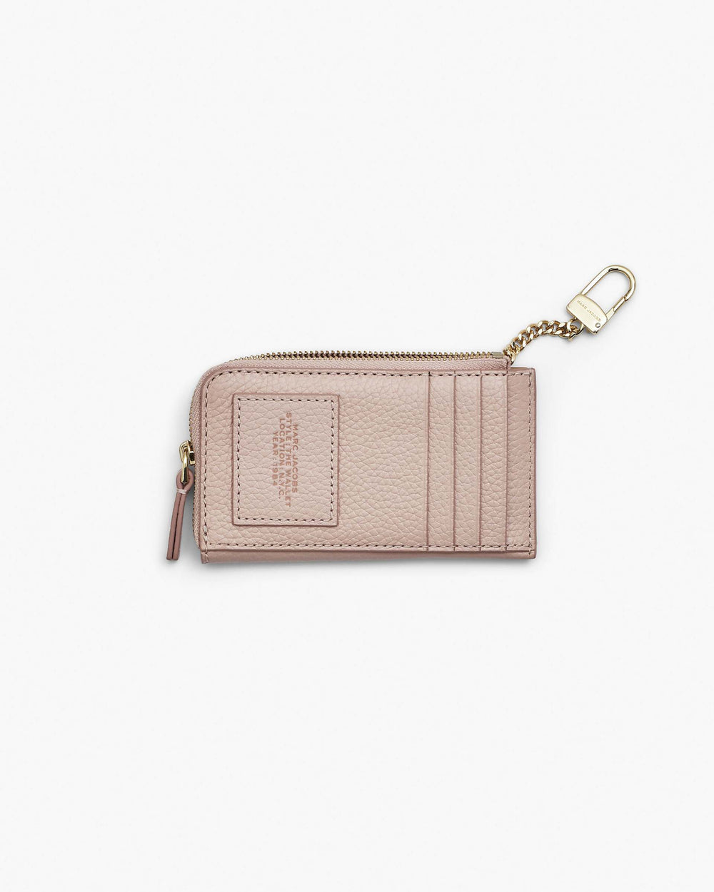 The Leather Top Zip Multi Wallet - Rose|Rose