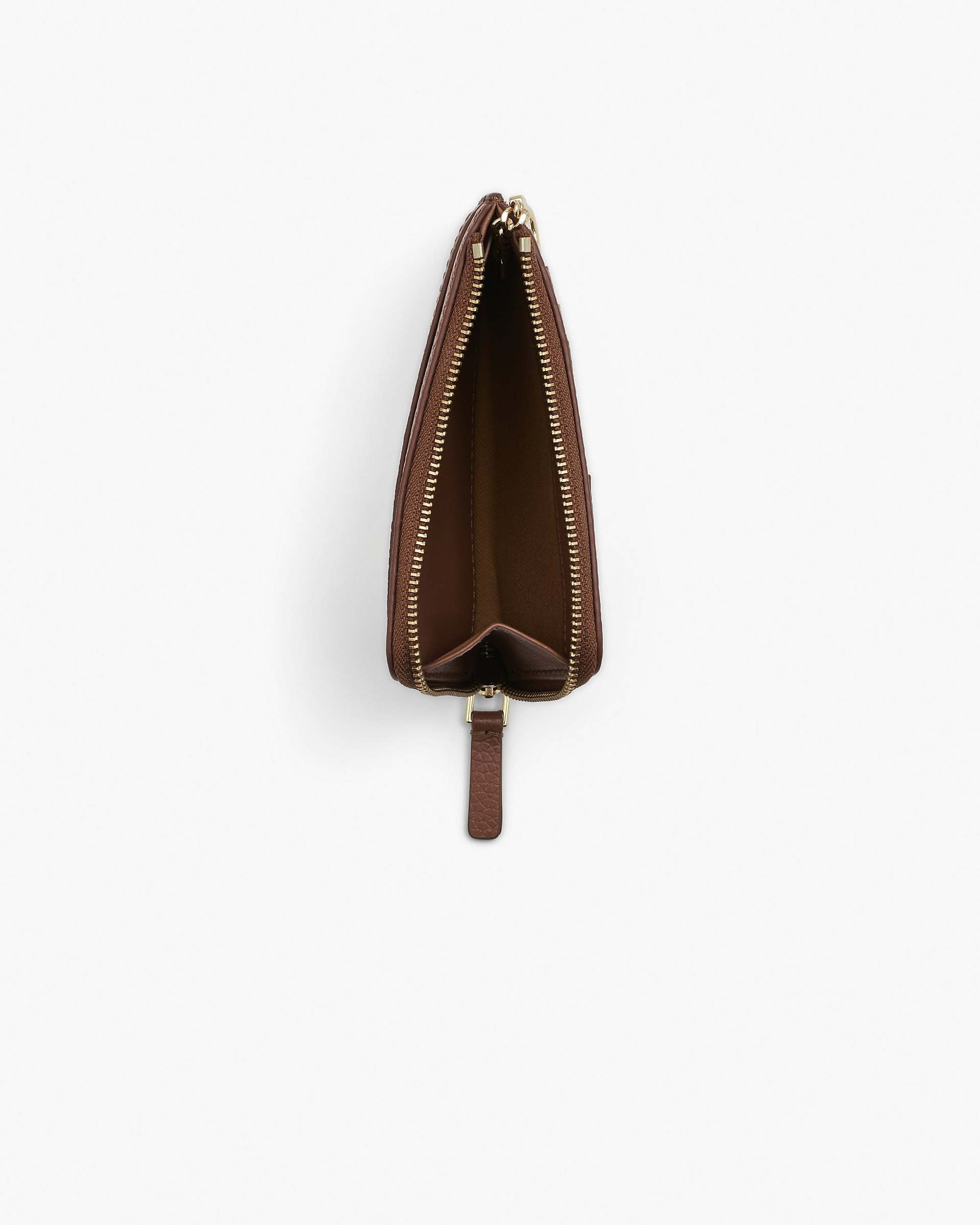 The Leather Top Zip Multi Wallet - Argan Oil|Argan Oil