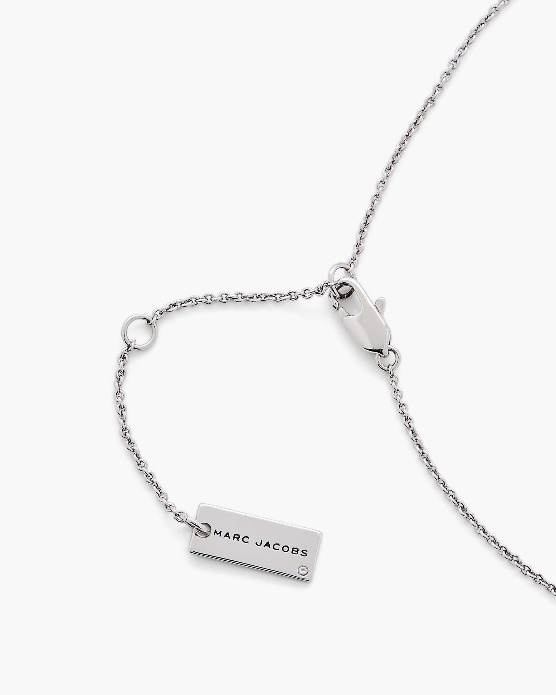 The Button Abalone Necklace - Silver/Abalone