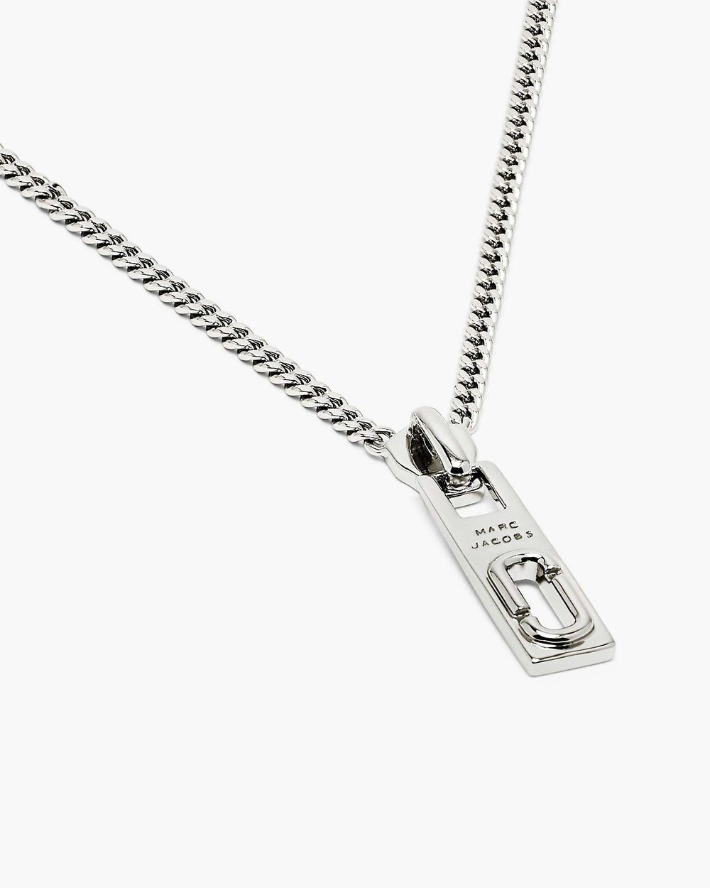 J Marc Zipper Necklace - Silver