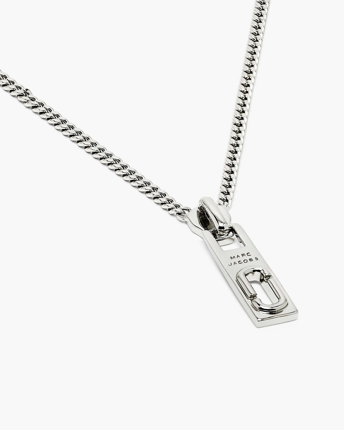 J Marc Zipper Necklace - Silver