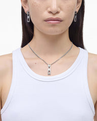 J Marc Zipper Necklace - Silver