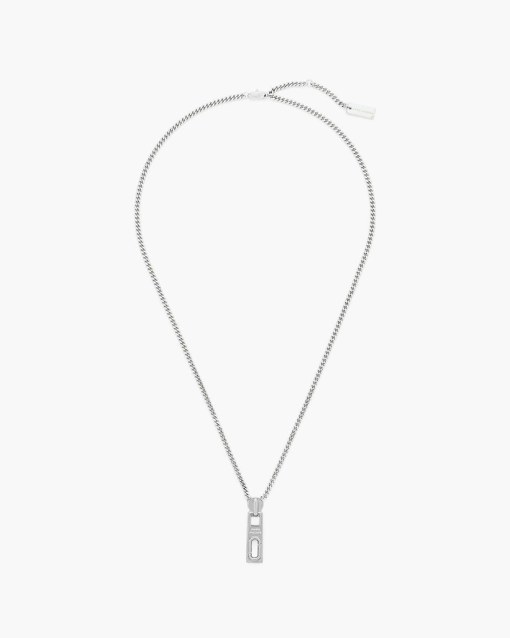 J Marc Zipper Necklace - Silver