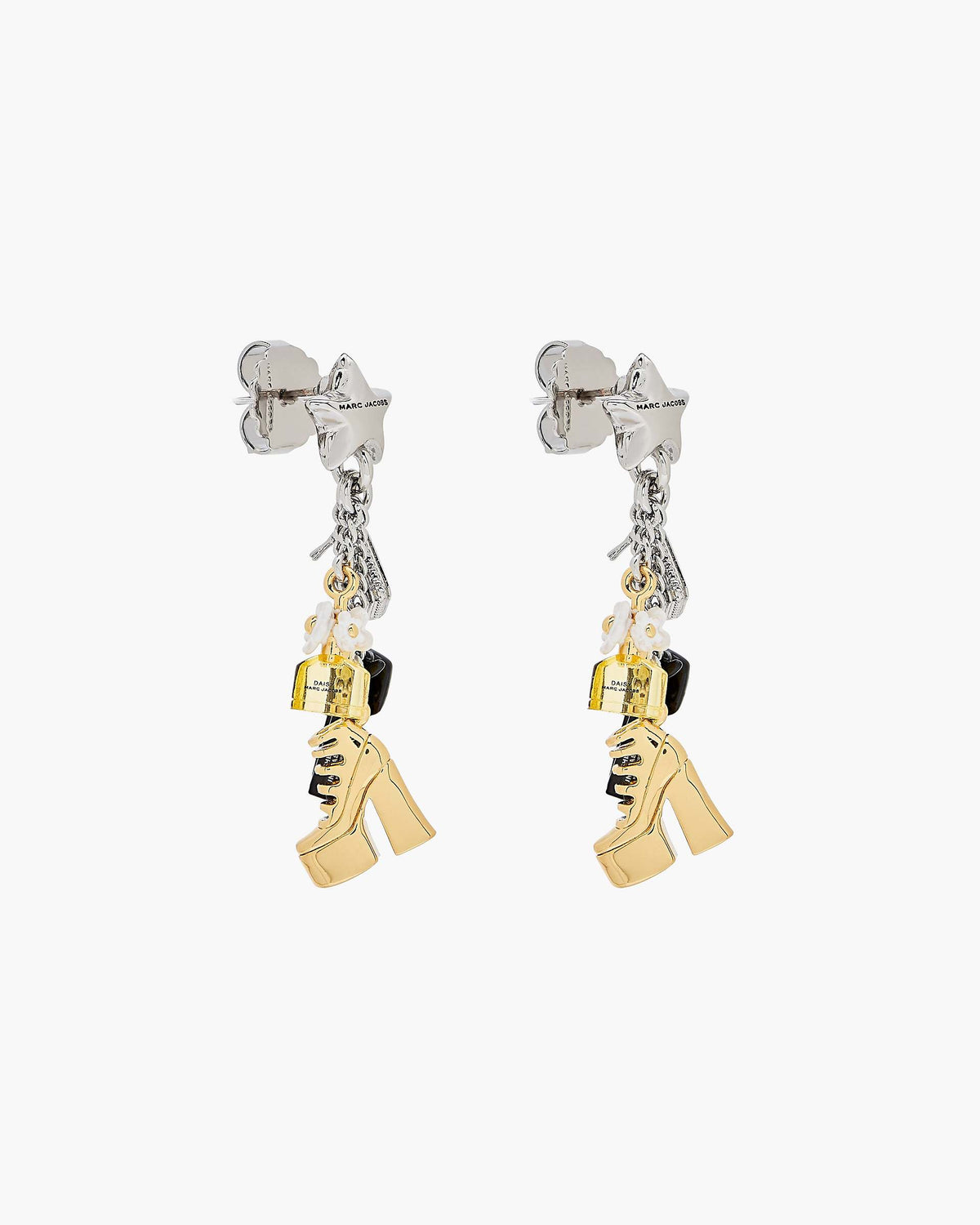The Mini Icon Charm Earrings - Gold/Silver