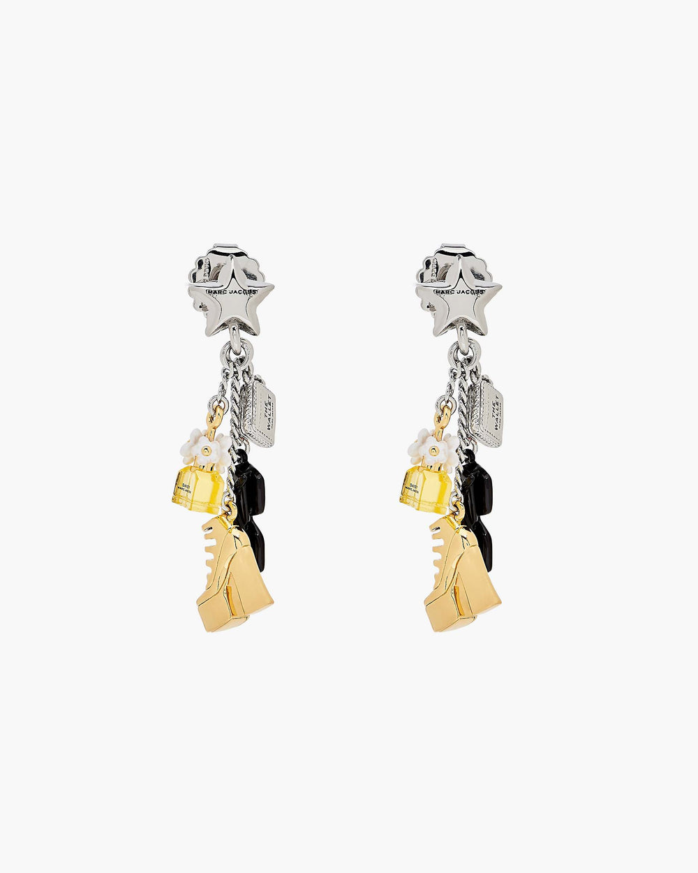 The Mini Icon Charm Earrings - Gold/Silver