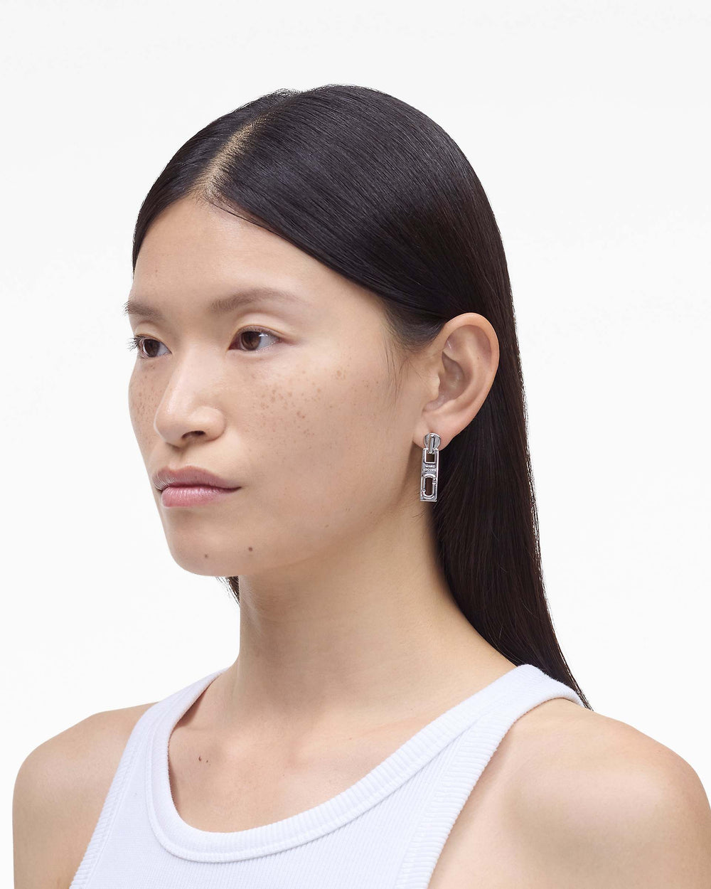 J Marc Zipper Earrings - Silver