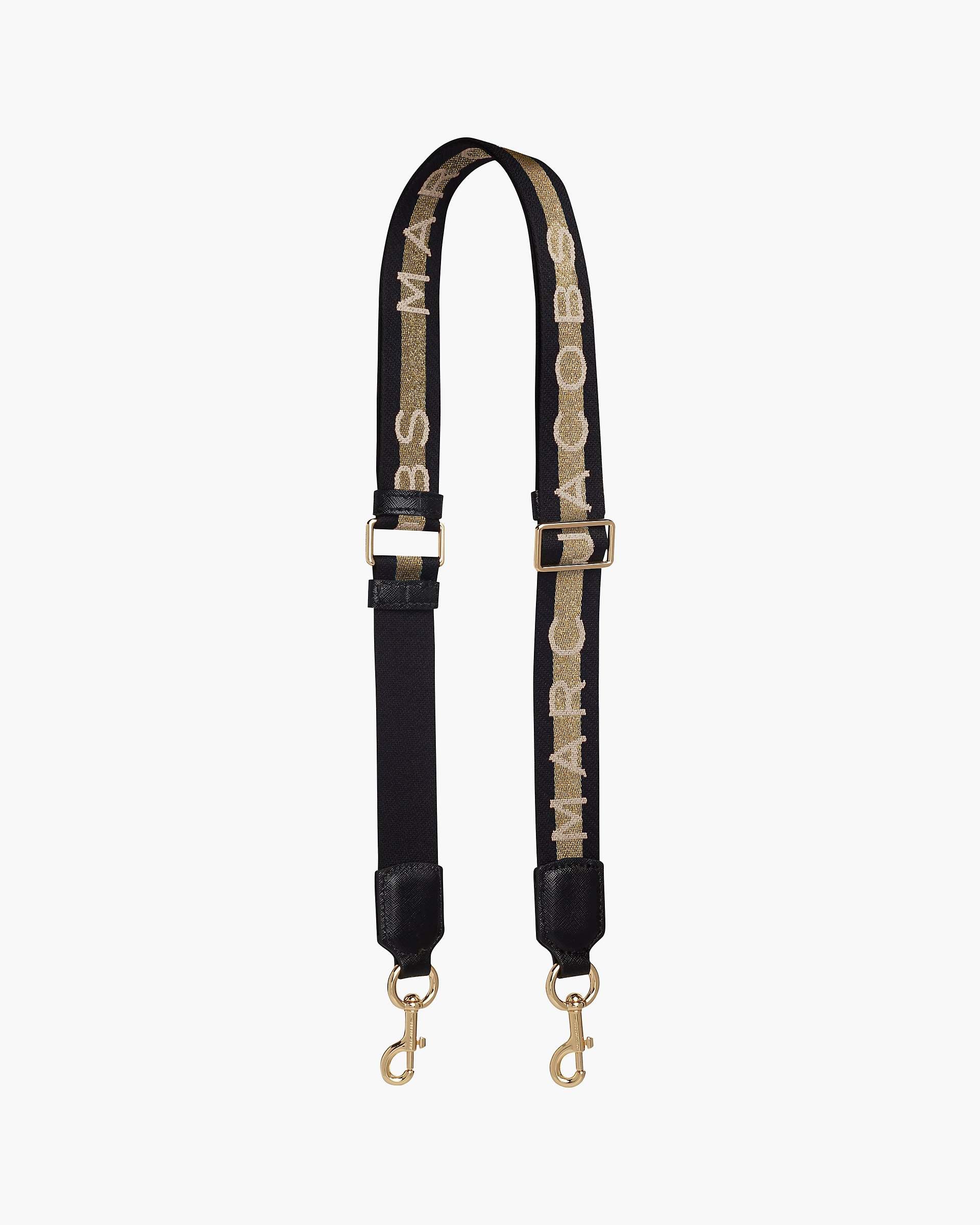 The Logo Webbing Strap Slim - Gold Multi