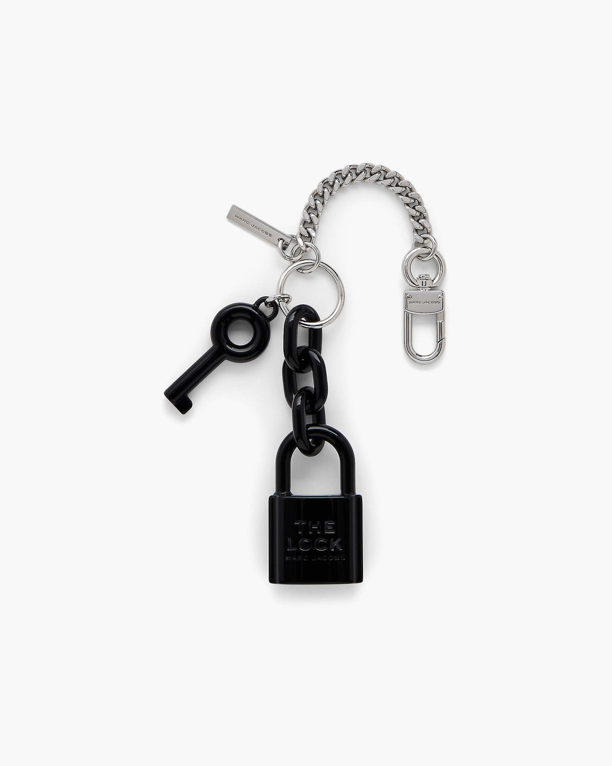 The Lock Bag Charm - Black