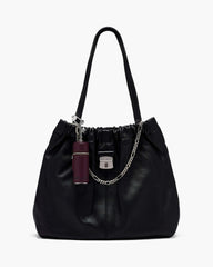 The Lipstick Case Bag Charm - Dark Plum