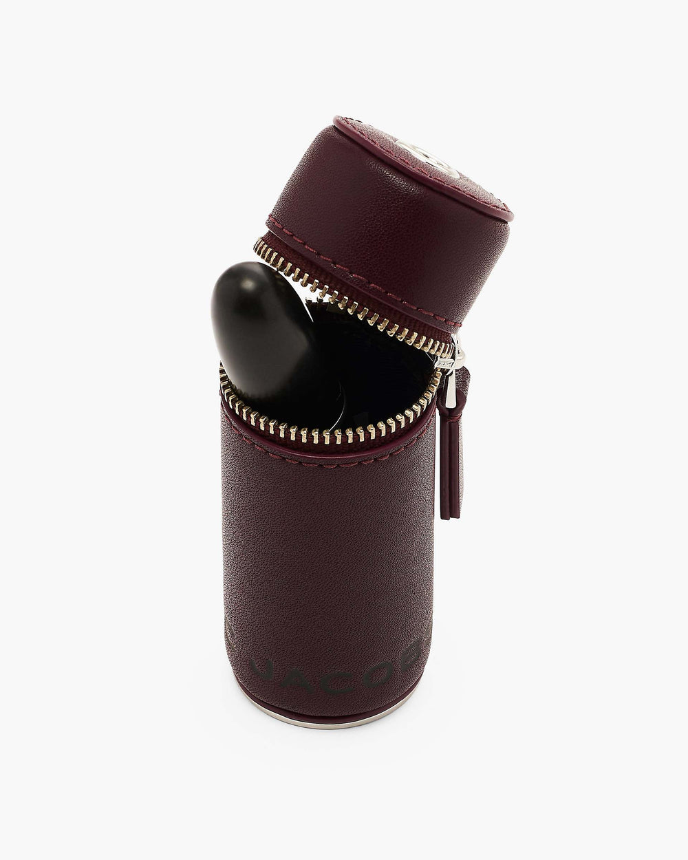 The Lipstick Case Bag Charm - Dark Plum