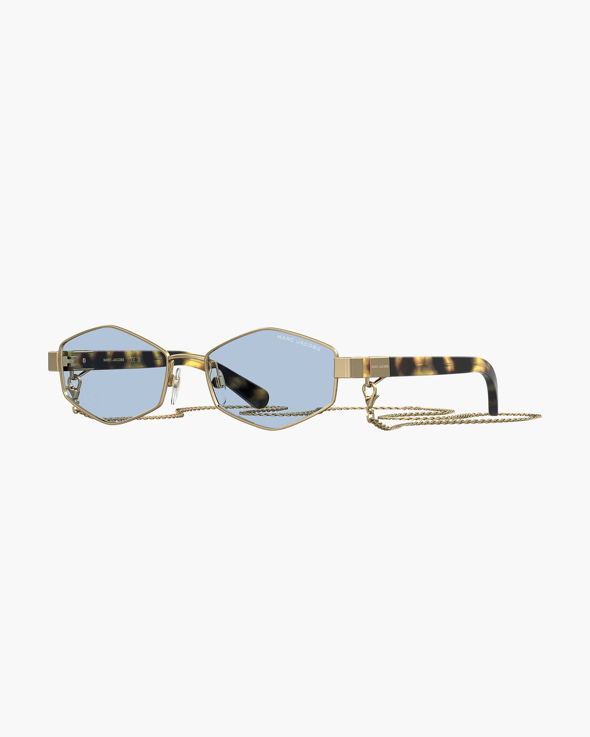 The Chain Sunglasses - Gold