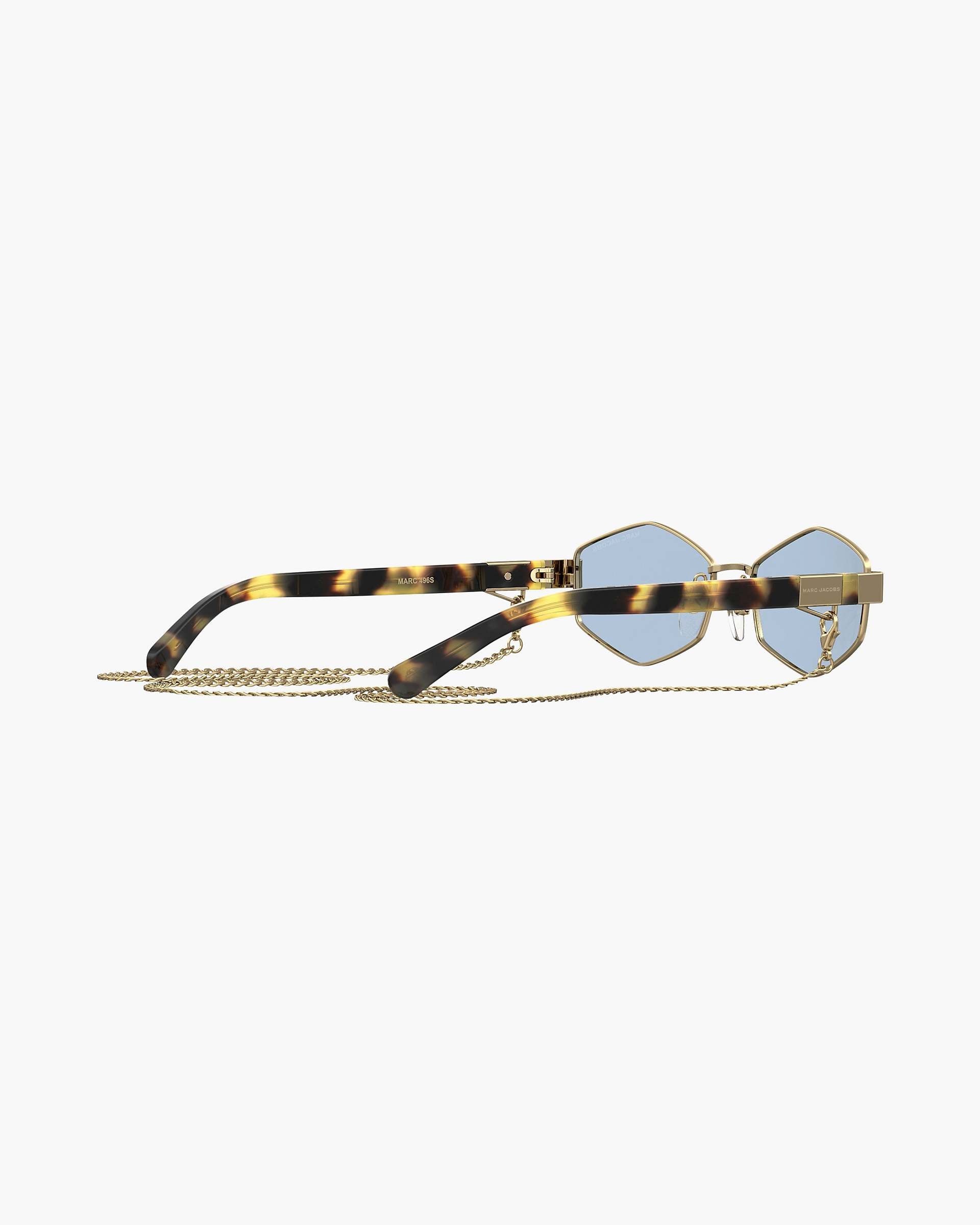 The Chain Sunglasses - Gold