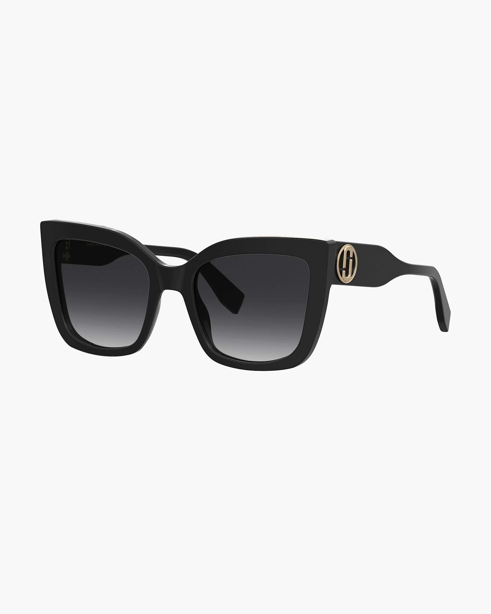 The J Marc Square Sunglasses - Black