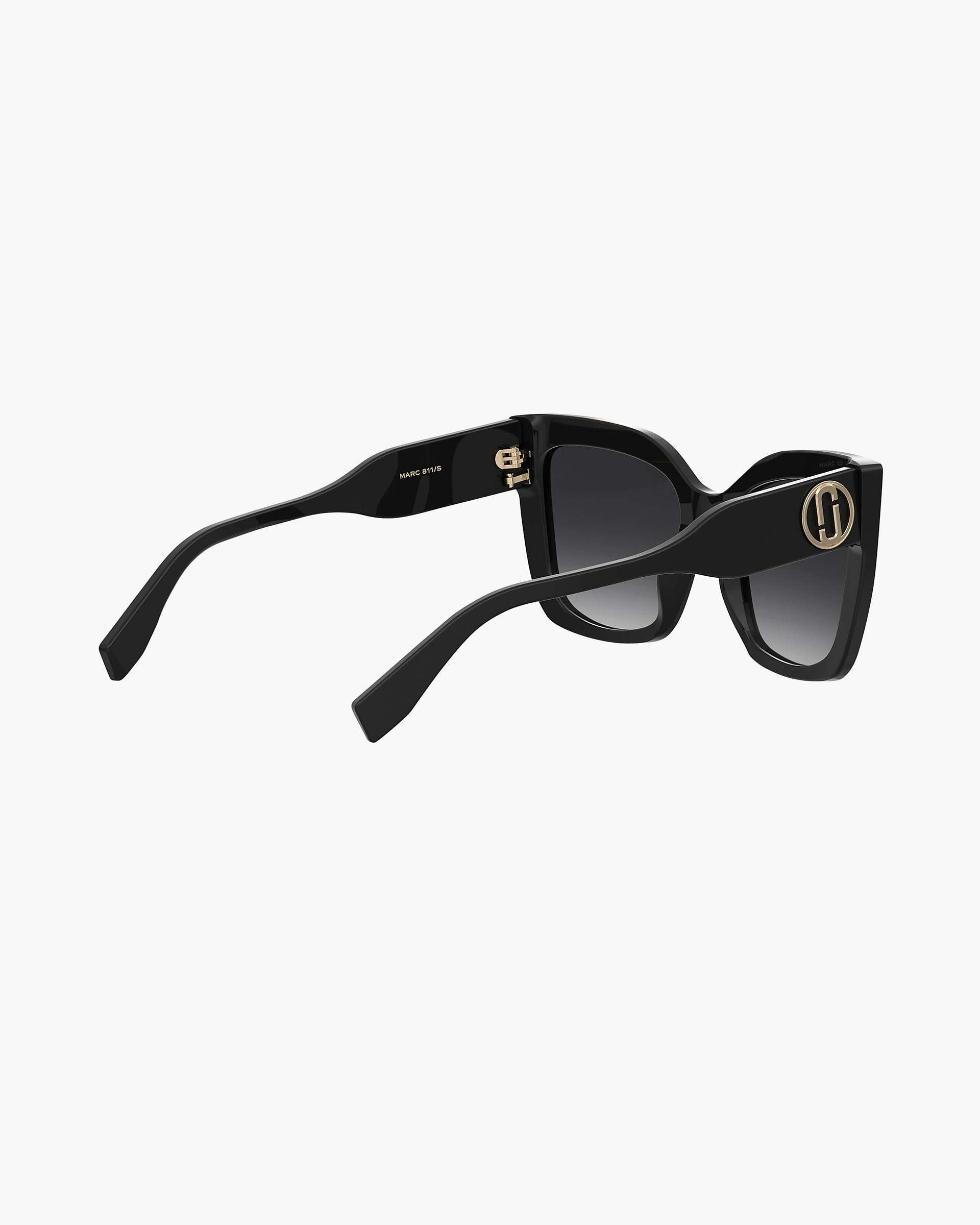 The J Marc Square Sunglasses - Black