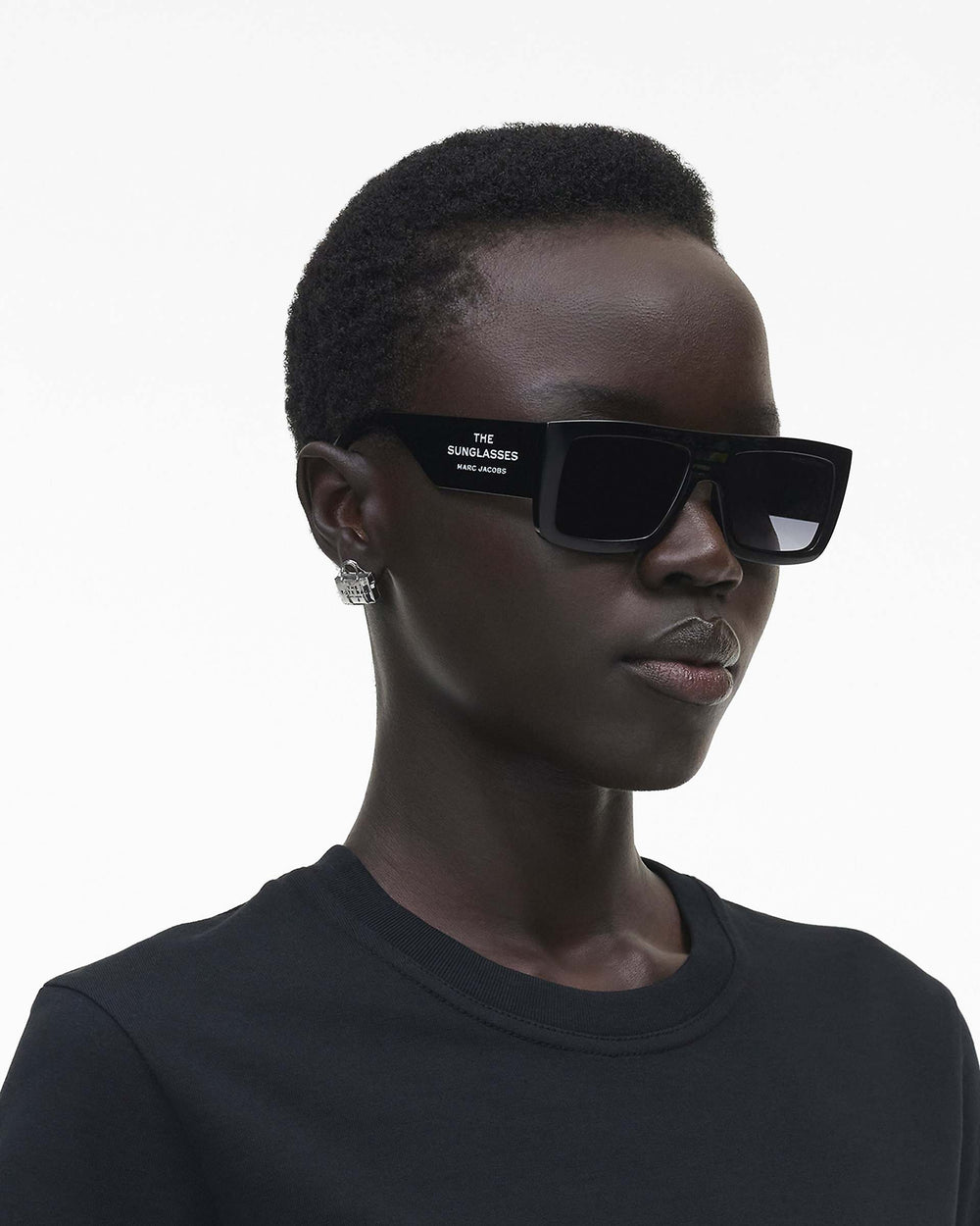 The Square Sunglasses - Black